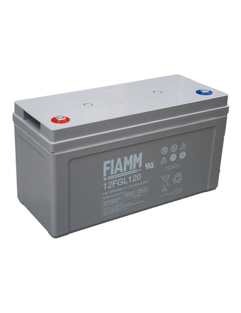 Batterie Fiamm 12FGL120 - 12V 120Ah - Batterie Plomb étanche AGM