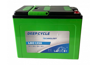 Batterie Leoch HRCL1260 12V 68Ah 55Ah C3 Plomb Carbone 6-CNJF-55
