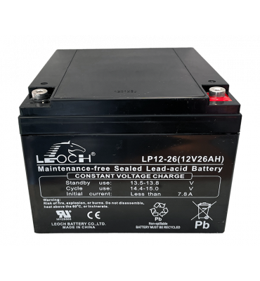 Batterie au plomb 12V 26Ah rechargeable - Toutes les batteries au